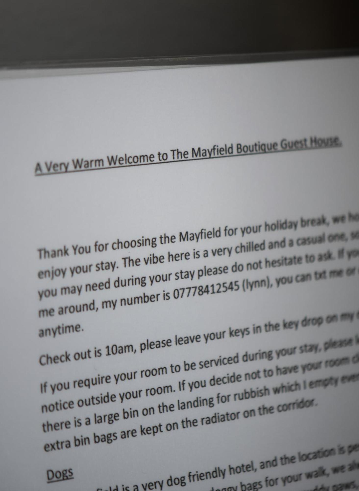 The Mayfield Hotel Blackpool Exterior photo